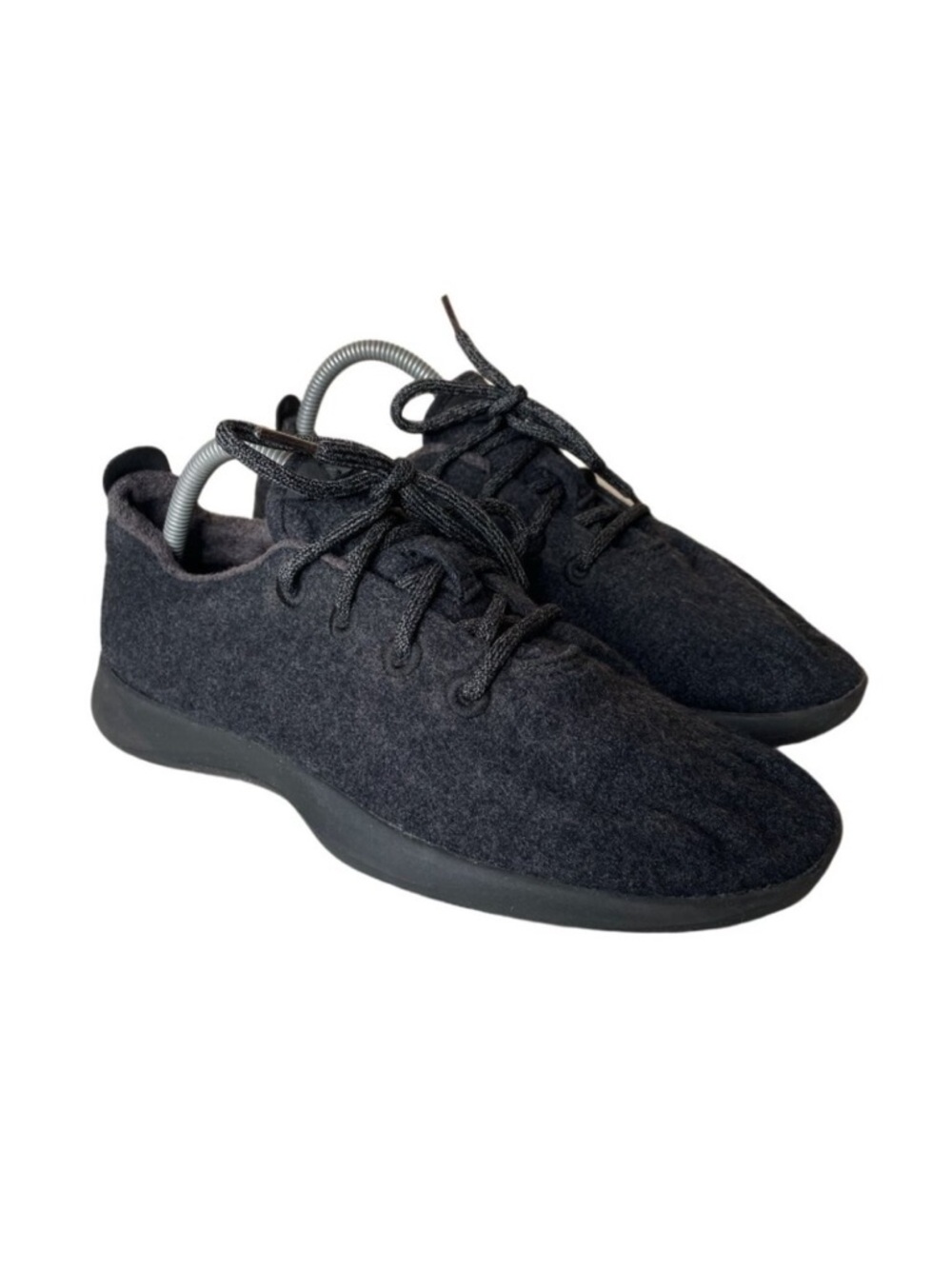 Allbirds Mens Black Merino Wool Runner Sneakers Size 10